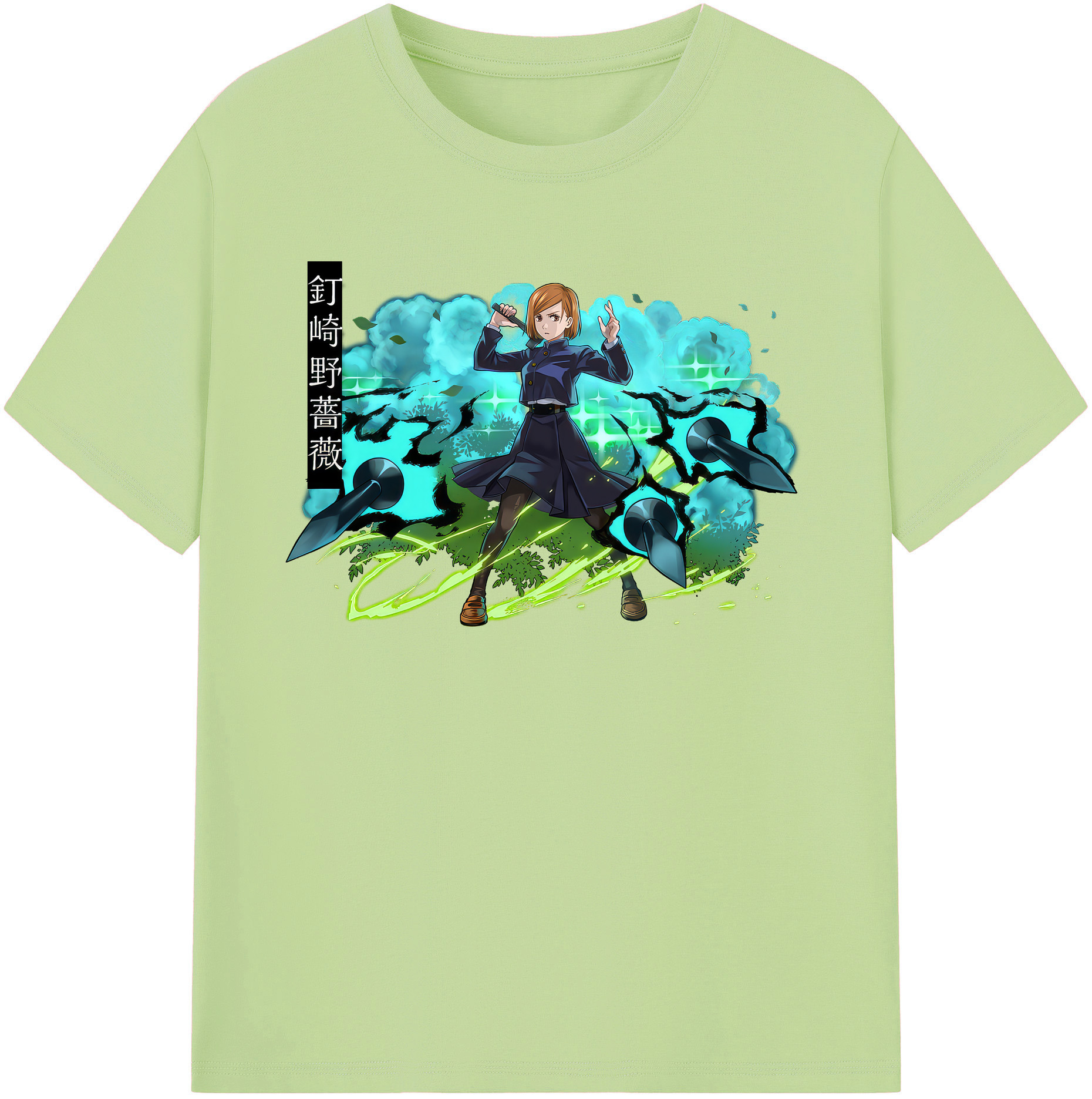 （画像用） 呪術廻戦 Jujutsu Kaisen 綿100％半袖Tシャツ（フロントプリント）